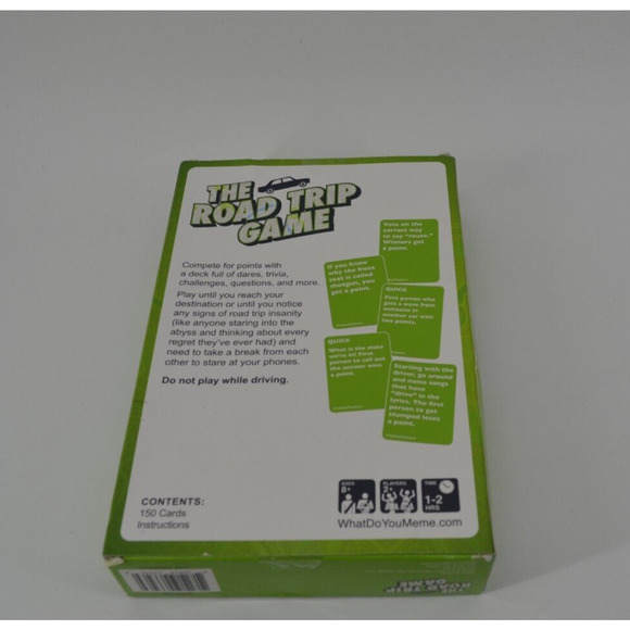 The Road Trip Game What Do You Meme? Ages 12+ 2+ Players 1-2 Hours NEW - Picture 4 of 7